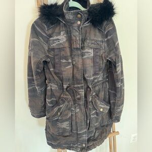 American Eagle Camo Jacket Size XS